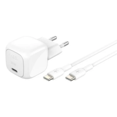 Adaptateur Secteur / Câble USB-C 30W 1m BELKI | Smarty Paris